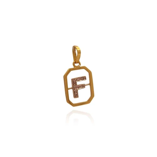 Pingente Ouro 18K E Diamantes