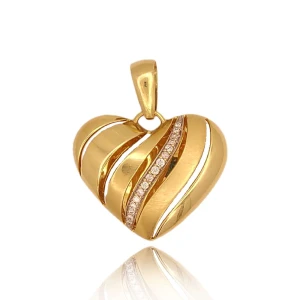 Pingente Ouro 18K E Diamantes