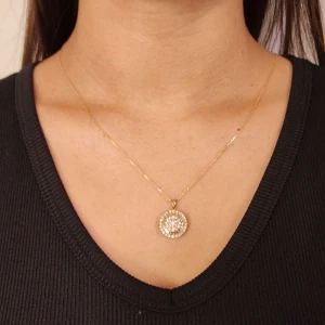 Pingente Ouro 18K E Diamantes