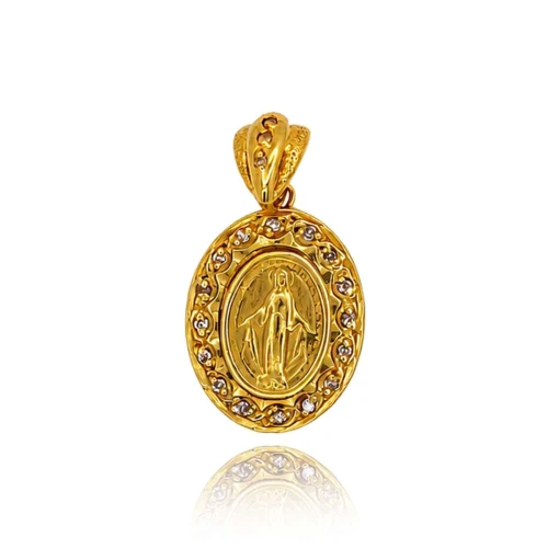 Pingente Ouro 18K E Diamantes