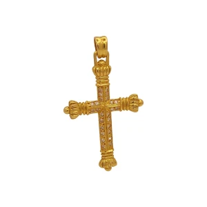 Pingente Ouro 18K E Diamantes