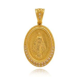 Pingente Ouro 18K E Diamantes
