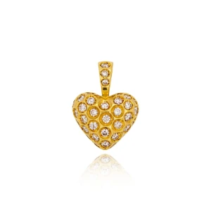 Pingente Ouro 18K E Diamantes