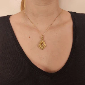 Pingente Ouro 18K E Diamantes