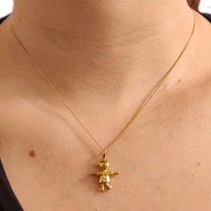 Pingente Ouro 18K E Diamantes
