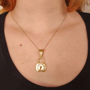 Pingente Ouro 18K E Diamantes