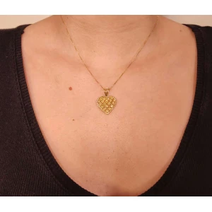 Pingente Ouro 18K E Diamantes