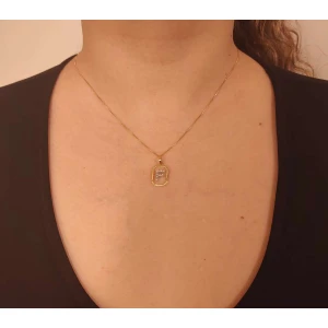 Pingente Ouro 18K E Diamantes