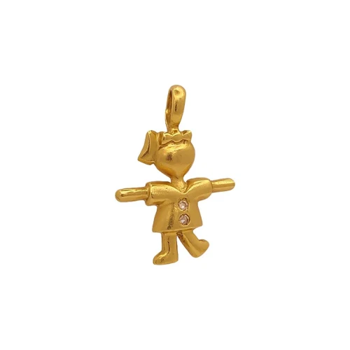 Pingente Ouro 18K E Diamantes