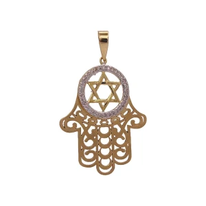 Pingente Ouro 18K E Diamantes