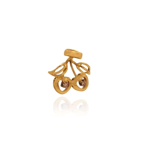 Pingente Ouro 18K E Diamantes