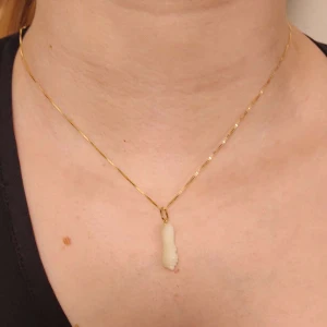 Pingente Ouro 18K E Madrepérola Pingente Ouro 18K E Madrepérola