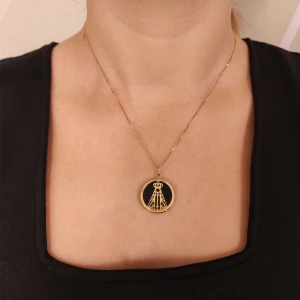 Pingente Ouro 18K E Onix