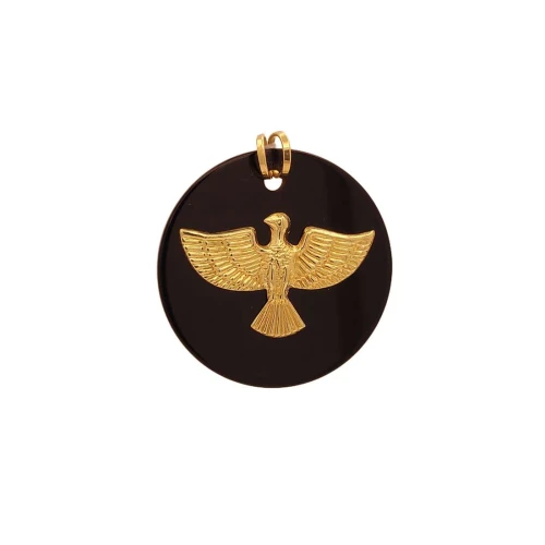 Pingente Ouro 18K E Onix