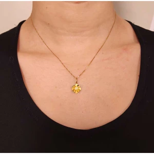 Pingente Ouro 18K E Pérola