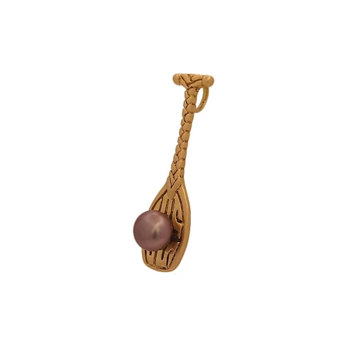 Pingente Ouro 18K E Pérola