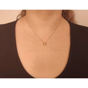 Pingente Ouro 18K E Pérola