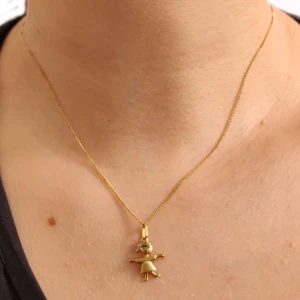 Pingente Ouro 18K E Quartzo