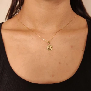 Pingente Ouro 18K E Rubi