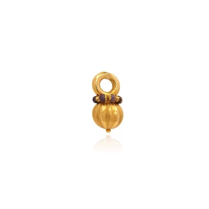 Pingente Ouro 18K E Safiras