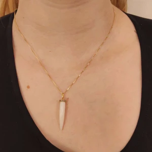 Pingente Ouro 18K, Madrepérola E Pedras Brasileiras Pingente Ouro 18K, Madrepérola E Pedras Brasileiras