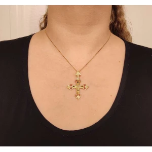 Pingente Ouro 18K, Rubis, Safiras E Diamantes
