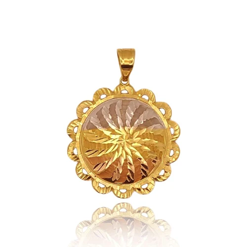 Pingente Ouro 18K Três Cores