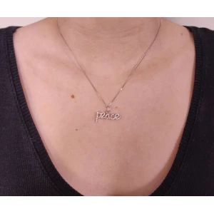 Pingente Ouro Branco E Diamantes