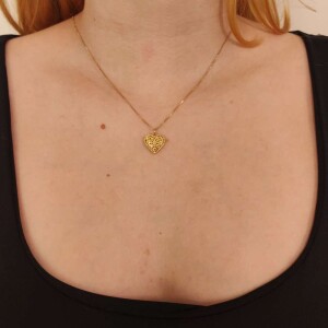 Pingente Ouro E Diamantes