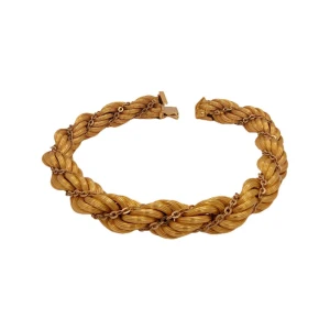 Pulseira Ouro 18K Duas Cores