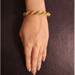 Pulseira Ouro 18K Duas Cores