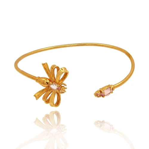 Pulseira Ouro 18K E Ametistas