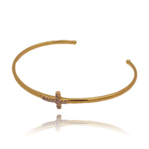 Pulseira Ouro 18K E Diamantes