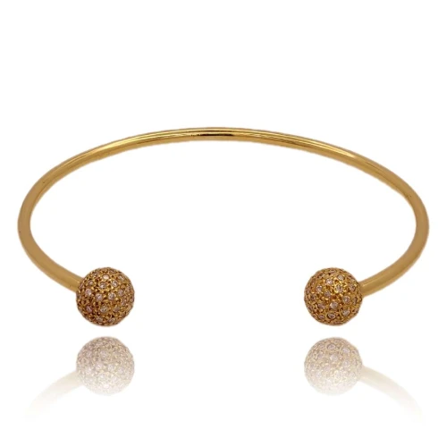 Pulseira Ouro 18K E Diamantes