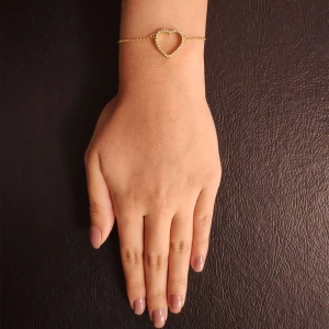 Pulseira Ouro 18K E Diamantes
