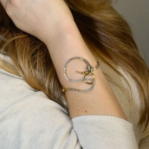 Pulseira Ouro 18K E Diamantes