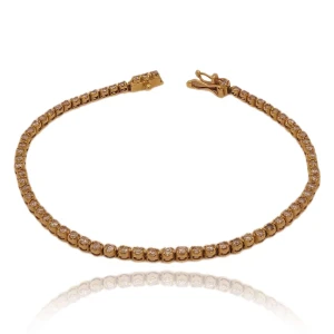 Pulseira Ouro 18K E Diamantes