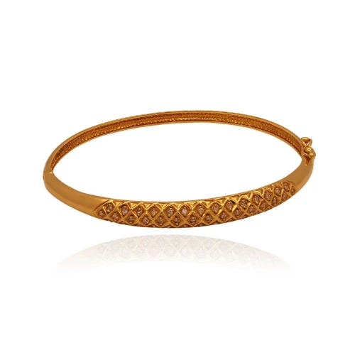 Pulseira Ouro 18K E Diamantes