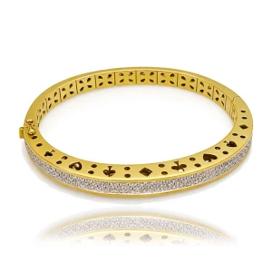 Pulseira Ouro 18K E Diamantes