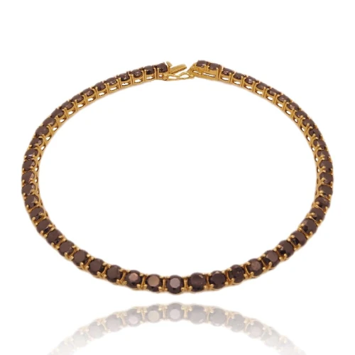 Pulseira Ouro 18K E Diamantes
