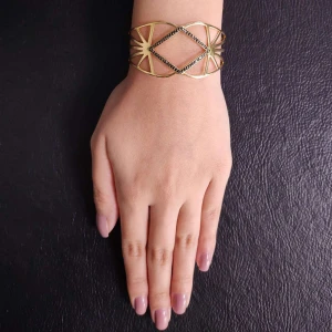Pulseira Ouro 18K E Diamantes