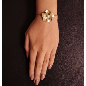 Pulseira Ouro 18K E Pérola