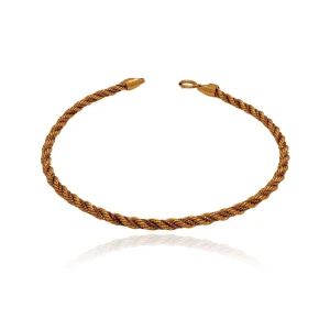 Pulseira Ouro 18K Em Duas Cores