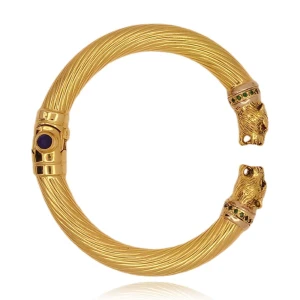Pulseira Ouro 18K, Esmeraldas E Safiras