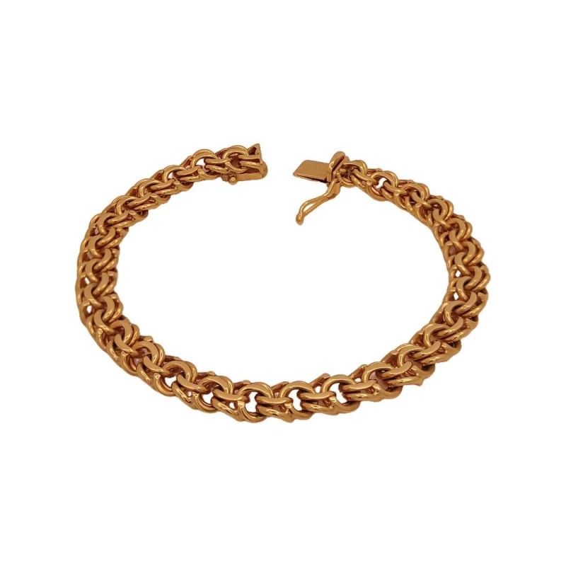 Pulseira Ouro 18K Rosê Pulseira Ouro 18K Rosê