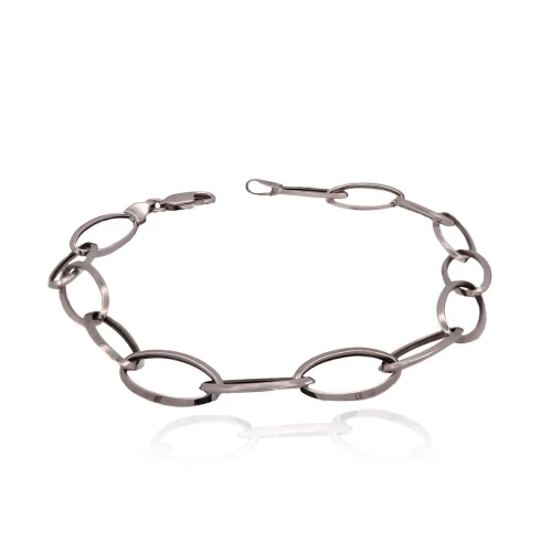 Pulseira Ouro Branco 18K