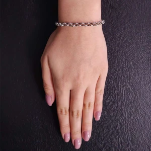 Pulseira Ouro Branco