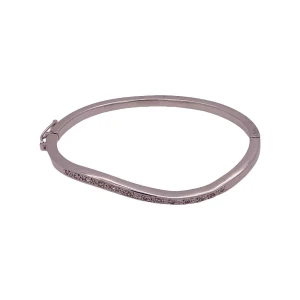 Pulseira Ouro Branco E Diamantes